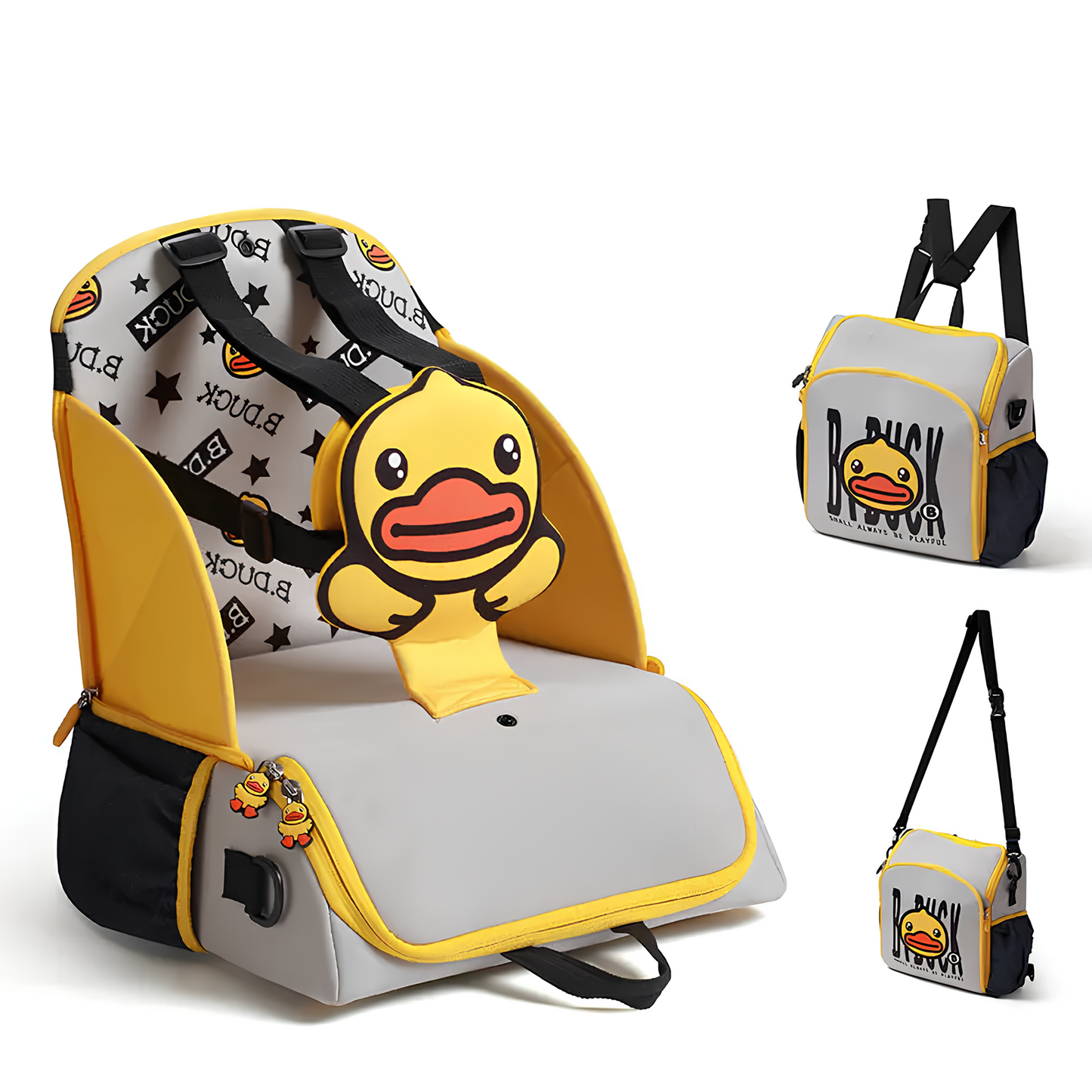 Baby Farida™ Tiny Duck – Baby Chair & Backpack